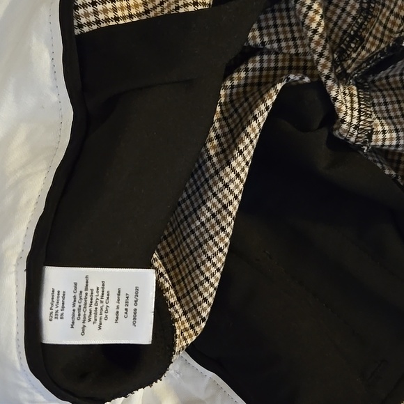 Size 20W Plaid Pants by Talbots - Picture 4 of 9